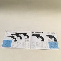 国際産業カタログ GUN モデルガンカタログ A5判 12P ※滲みヨゴレあり (B-1405)_画像7