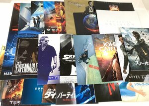 1円　同梱不可　映画パンフレット　まとめ売り　25冊　ダイハード／ターミネーター／他　年代物　レア　コレクター　コレクション　YPF-143