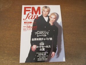 2309YS●FM fan ファン 6/1999.2.22●表紙：ロクセット/クインシー・ジョーンズ/ジョセリン・ブラウン/露崎春女/ブラック・クロウズ