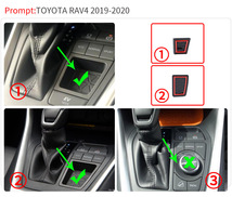 【送料無料、匿名配送】2019~現行 トヨタ 新型 RAV4 5代目 インテリアラバーマット ドアポケット_画像3