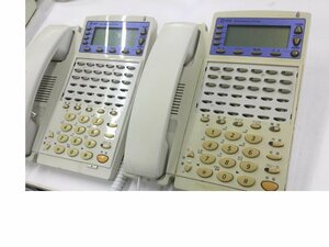 ★保証付き・本州送料無料★ NTT18ボタンスター標準電話機(白) GX-(18)STEL-(1)(W) 2台セット　リユース中古ビジネスフォン(管理番号888)