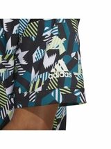 新品未使用タグ付き アディダス adidas 半袖Tシャツ 機能性Tシャツ トレーニングウエア スポーツウエア 総柄グラフィック GRAPHERS ROCK[M]_画像5