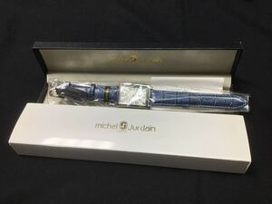 S6226【ミッシェルジョルダン】SG-3000 天然ダイヤモンド Michel jurdain spot クォーツ メンズ腕時計 新品未使用