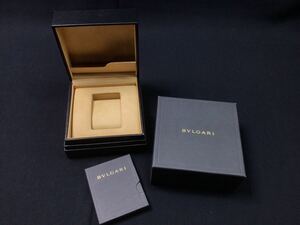 S6284【純正ケース①】空箱 BVLGARI ブルガリ BOX 時計ケース ボックス 一式 