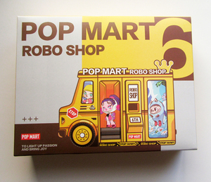 POPMART ROBO SHOP オリジナルツールスタンド　バス型アクリルスタンド　小物入れ　pop mart　MOLLY LABUBU SKULLPANADA DIMOO CRYBABY