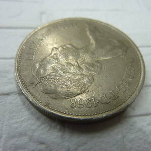 【外国古銭】 エリザベス2世 1968年 10ペンス イギリス D.G.REG.F.D. 硬貨 レトロ エリザベス コイン ELIZABETHⅡ 10PENCEの画像4