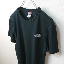 THE NORTH FACE ノースフェイス ロゴプリント Tシャツ ブラック 黒 トレーニング フィットネス ジョギング sizeS_画像4