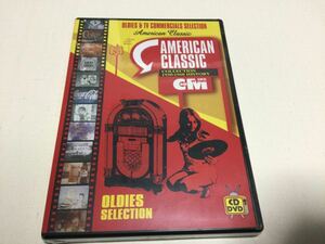 AMERICAN CLASSIC OLDIES ＆ TV COMMERCIALS SELECTION ◇DVDとCDのセット☆シュリンク未開封品◇アメリカンクラッシックCM◆コカ・コーラ