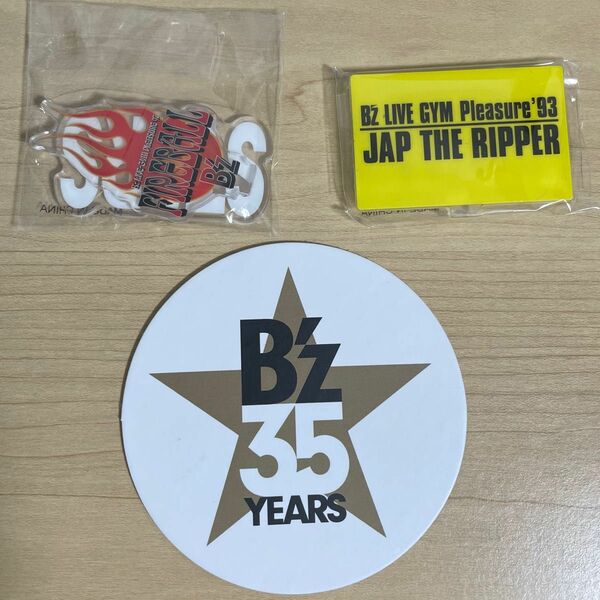 アクスタ2種、コースター1枚　B'z STARS 