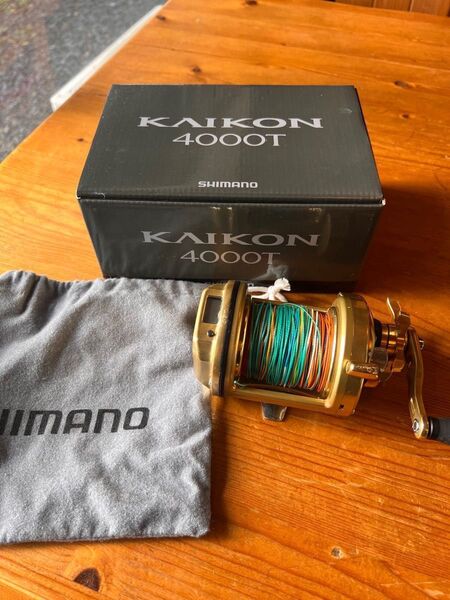 【現行モデル】SHIMANO 海魂【KAIKON】4000T 石鯛リール(右巻き)(価格相談お気軽に)