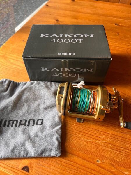 【現行モデル】SHIMANO 海魂【KAIKON】4000T 石鯛リール（右巻き）（価格相談お気軽に）