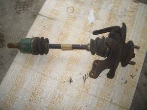  Gemini, old car,JT600, left front drive shaft, Knuckle attaching 