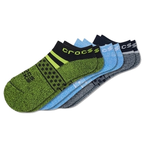 サイズ17.5～20cm★3足セット★クロックス　ソックス　CROCS SOCKS★キッズMサイズ★208010-4F3-M★正規品★0007　ショート丈　靴下