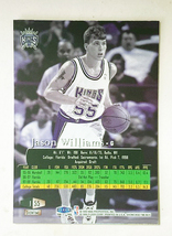 NBA FLAIR SHOWCASE 1998-99 フレアーショーケース　JASON WILLIAMS ジェイソンウイリアム　RC　ルーキー_画像2