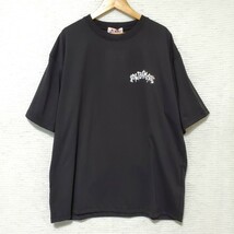 ポプテピピック ポプ子 ピピ美 半袖 Tシャツ 新品 キーホルダー付 メンズ M～Lサイズ 黒 ブラック ヘビーメタル 送料無料 即決 匿名_画像5