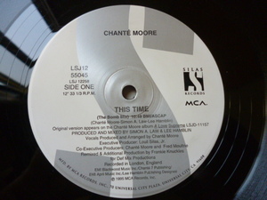 Chant Moore / This Time 超絶エレガント VOCAL HOUSE CLASSIC 名曲 Frankie Knuckles Mix 12 試聴