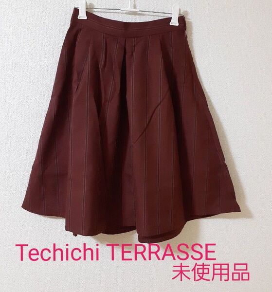 【未使用品】Techichi TERRASSE 膝丈フレアスカート Mサイズ