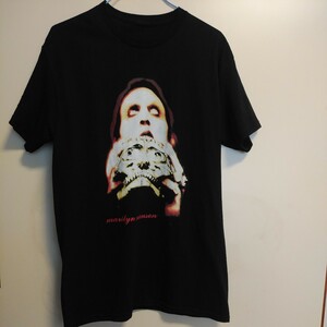 美品 MARILYN MANSON Tシャツ ANTI CHRIST SUPERSTAR skull t-shirt マリリンマンソン アンチクライストスーパースター ドクロ スカル 骸骨