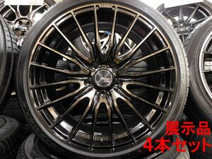 ★ SSR Blikker ブリッカー 01F 19インチ 8.5J+38 5H 114.3 245/35R19 未使用 展示品 4本 ブラッククリア クラウン マークX カムリ