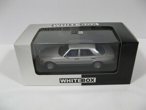 【未使用】ホワイトボックス 1/43 メルセデス・ベンツ 500SE（W126）1979 シルバー（Whitebox WB179 Mercedes Benz 500E W126）