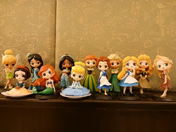 ディズニープリンセス フィギュア 12体セット 