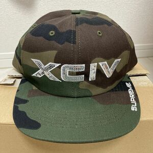 ☆新品☆supreme CAP シュプリーム　2017ss XCIV 6-panel woodland camo キャップ　迷彩