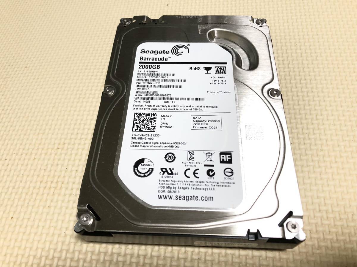ヤフオク! -「barracuda 2tb」の落札相場・落札価格