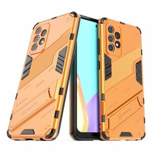 B在庫処分 橙色 Galaxy A52 5G ケース カバー ギャラクシー SC-53B 本体 画面 保護 米軍 丈夫 耐衝撃 超頑丈 スタンド機能 ホルダー 最強