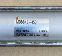 エアーシリンダー SMC MDBB40-450 径40mm ストローク450mm_画像5