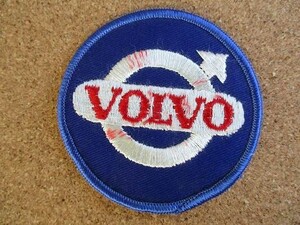 70s VOLVO ボルボ スゥエーデン ビンテージ 刺繍 ワッペン /ルノー トラックス マックトラックス自動車 企業 外車 アメリカ USA パッチ