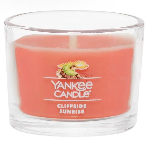 YANKEE CANDLEシグネチャータンブラーミニ クリフサイドサンライズ アロマキャンドル ゼラニウム インテリア