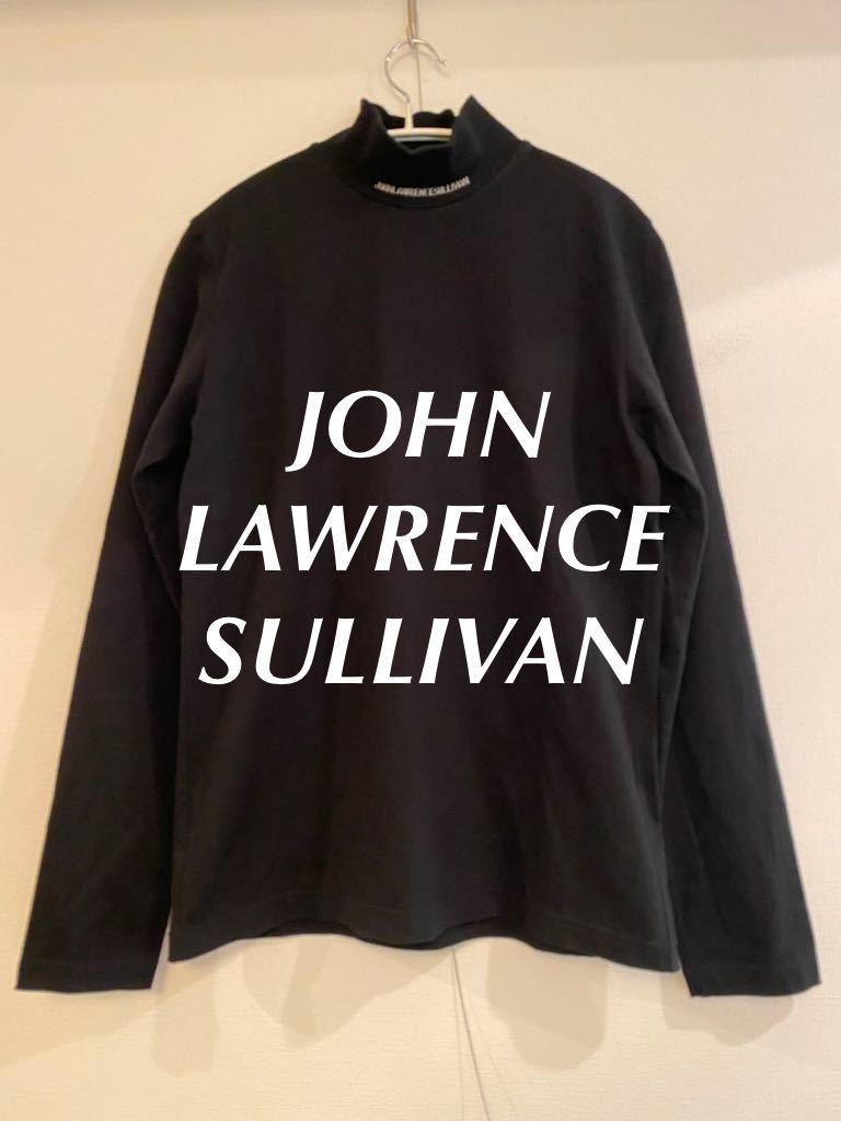 JOHN LAWRENCE SULLIVAN ハイネック ブラック レッド ②長袖Tシャツ