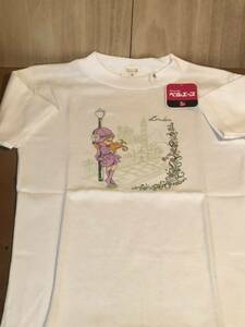 新品　未使用　当時　ベルエース　少女　パチ　無版権　vintage retoro 昭和レトロ　半袖Tシャツ