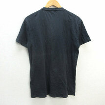 y■エンポリオアルマーニ/EMPORIO ARMANI メンズ EA7 クルーネック 半袖 Tシャツ 3YPTD0■灰【M】MENS/45【中古】_画像2