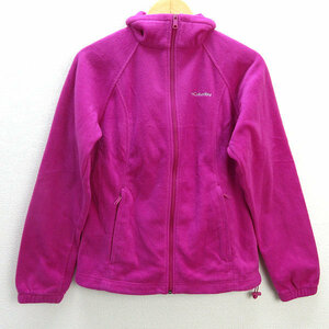 k■コロンビア/Columbia WL6439 Benton Springs Full Zip フリースジャケット【M】ピンク/LADIES■52【中古】