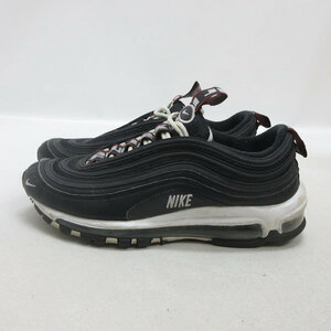 y■【25.5cm】ナイキ/NIKEエアマックス 97 プレミアムAIR MAX97ランニングシューズ■黒MENS/26【中古】