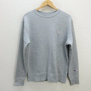 z■日本製 90’S チャンピオン/champion ラグランカットソー/ロンT■C3-C019【XL】灰/men's/70【中古】■