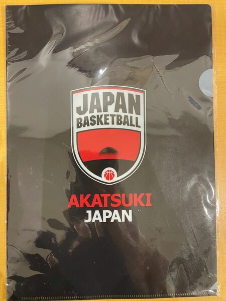 アカツキジャパン Akatsuki Japan クリアファイル バスケットボール 日本 JBA