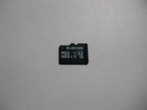 ELECOM　32GB　microSDHCカード　フォーマット済み　microSDカード メモリーカード