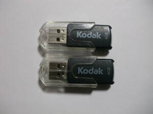 2本セット　4GB　Kodak　USBメモリー　フォーマット済み　メモリーカード
