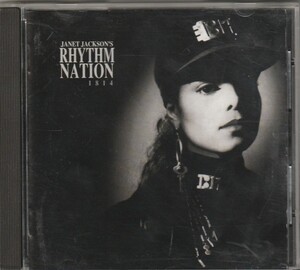 Janet Jackson　ジャネット・ジャクソン　Rhythm Nation 1814　1989年 国内盤 オリジナル CDアルバム ：　PCCY-10001