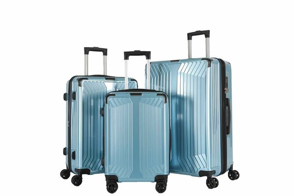軽量Lサイズ　静音8輪　TSAロック　キャリーバッグ　スーツケース　キャリーケース　ブルー