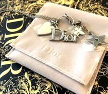 新品未使用　レア　Dior ディオール　ノベルティー　ネックレス　限定　ギフト包装_画像1