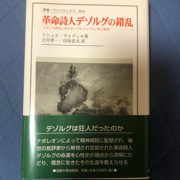 革命詩人デゾルグの錯乱　フランス革命における一ブルジョワの上昇と転落 、叢書ウニベルシタス　ミシェル・ヴォヴェル著　立川孝一他訳