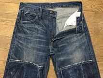 ※ Levi's リーバイス LOT503 刻印V11 デニムパンツ 未裾直 濃いインディゴ 31 　　　　　　　　　　　　 BJBJ.G_画像4