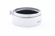 [Rank:B] Leica Summaron 3.5cm 35mm F3.5 L39 Screw Mount用 FOOKH メタルフード / ライカ ズマロン レンズ用 アクセサリ 取付OK #1513_画像4