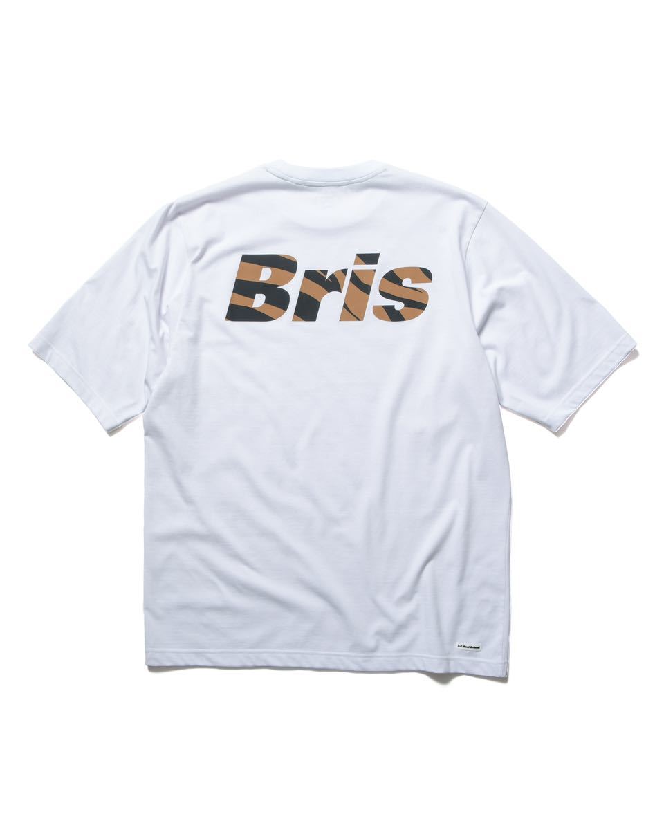 XL 新品 FCRB 23AW BIG LOGO BAGGY TEE WHITE-