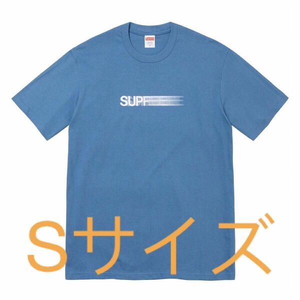 Supreme Motion Logo Tee 2023 Blue Sサイズ