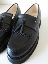 未使用 TOSHINOSUKE TAKEGAHARA BEAUTIFUL SHOES / ビューティフルシューズ THE LOAFER BLACK 23.5 * ローファー 革靴_画像7