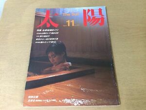 ●K24E●月刊太陽●1984年11月●名湯秘湯めぐり北海道九州いで湯温泉小栗康平柳町光男井上靖アムステル河ネパール安岡章太郎●即決